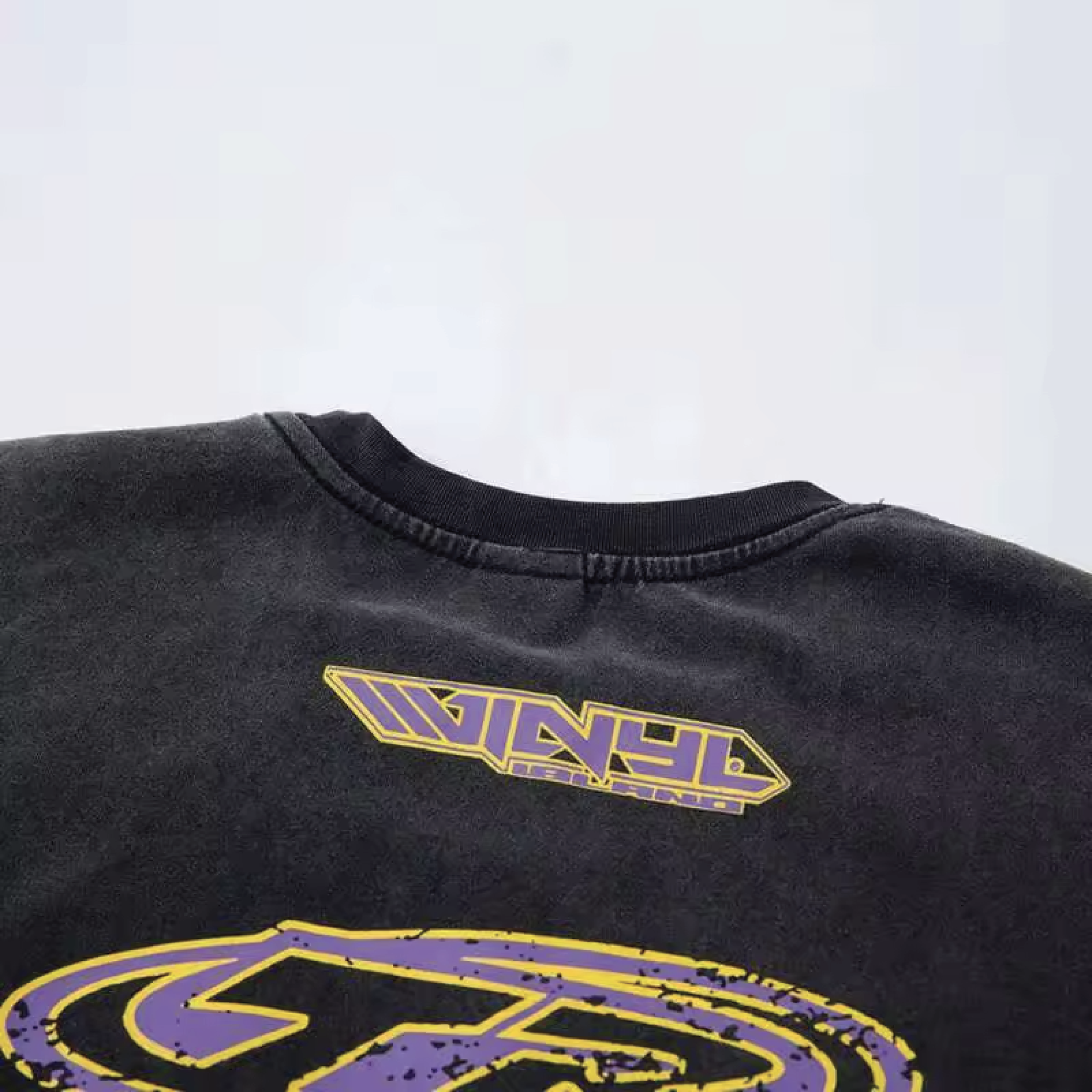 F1 Vintage Wash Graphic Tee - Black