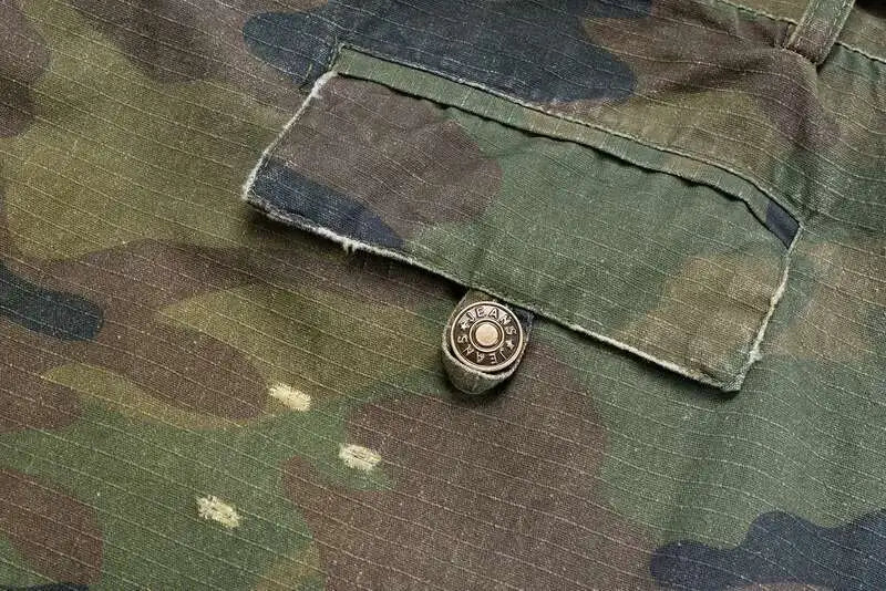 Camo Cargo Shorts - Forest
