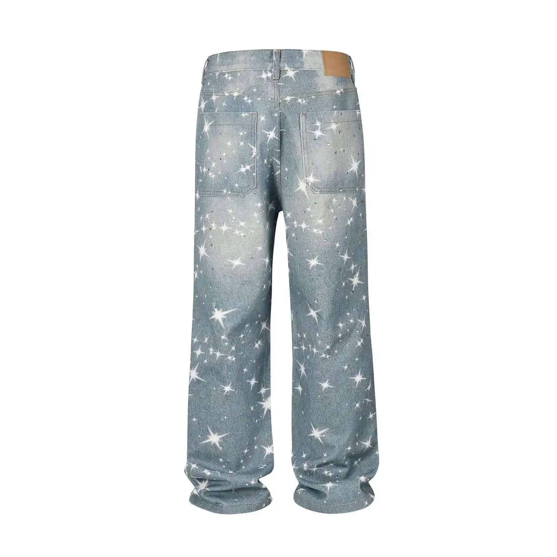 Vintage Wash Star Denim - Blue