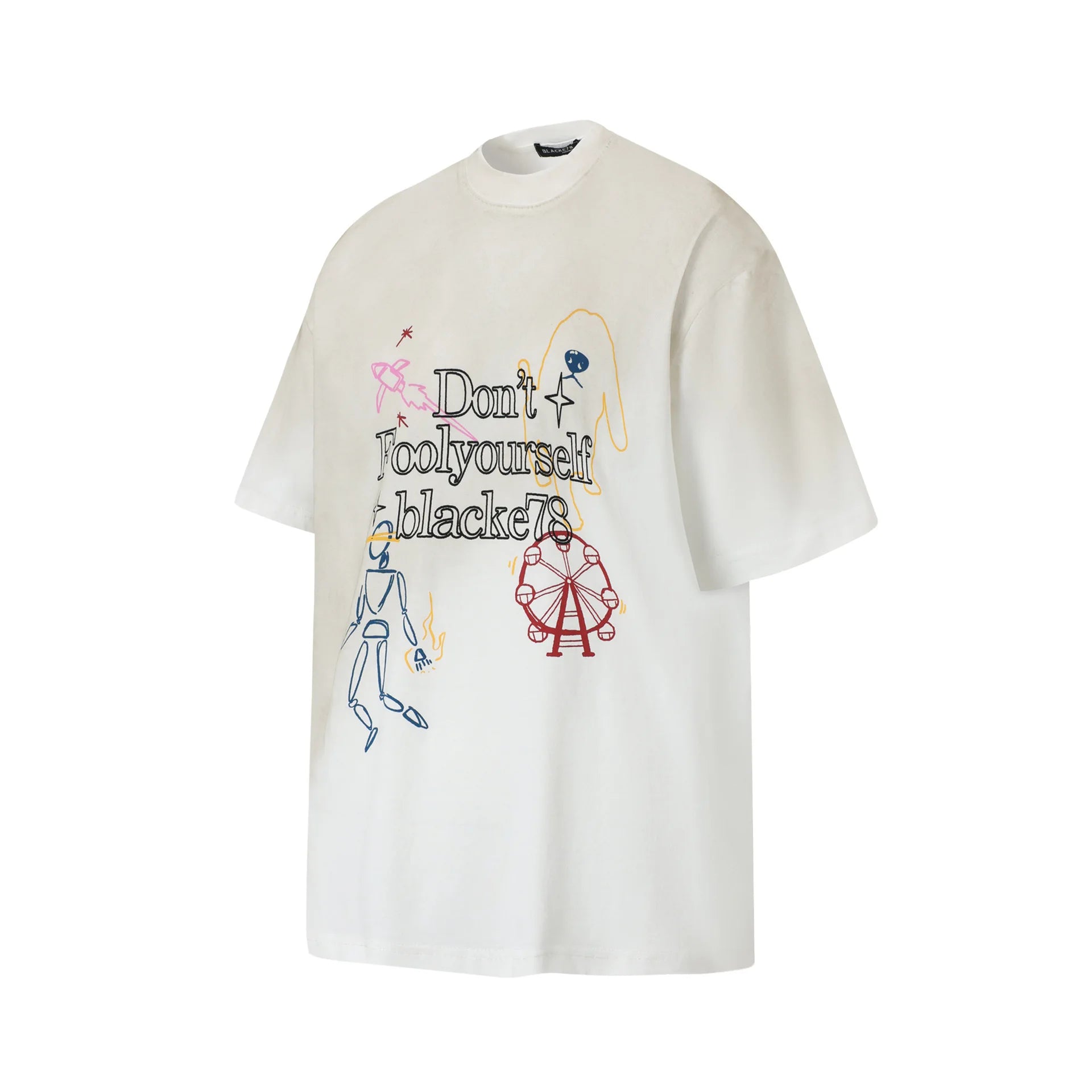 Don't Fool Yourself Vintage Tee - White