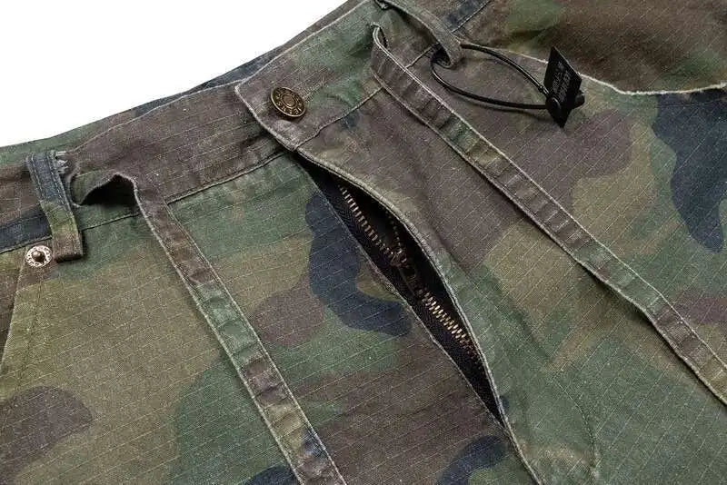 Camo Cargo Shorts - Forest
