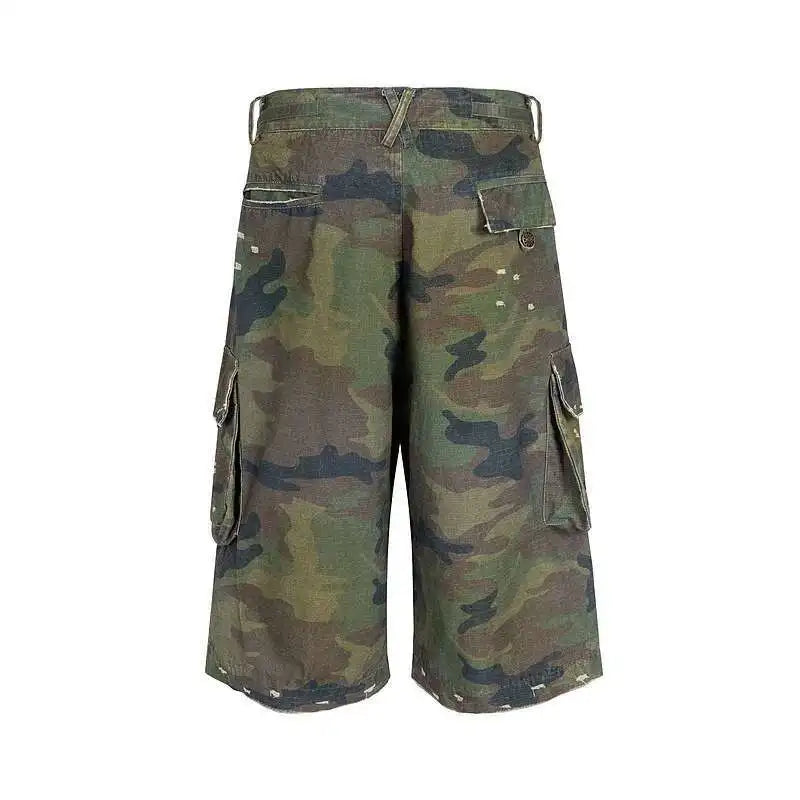 Camo Cargo Shorts - Forest